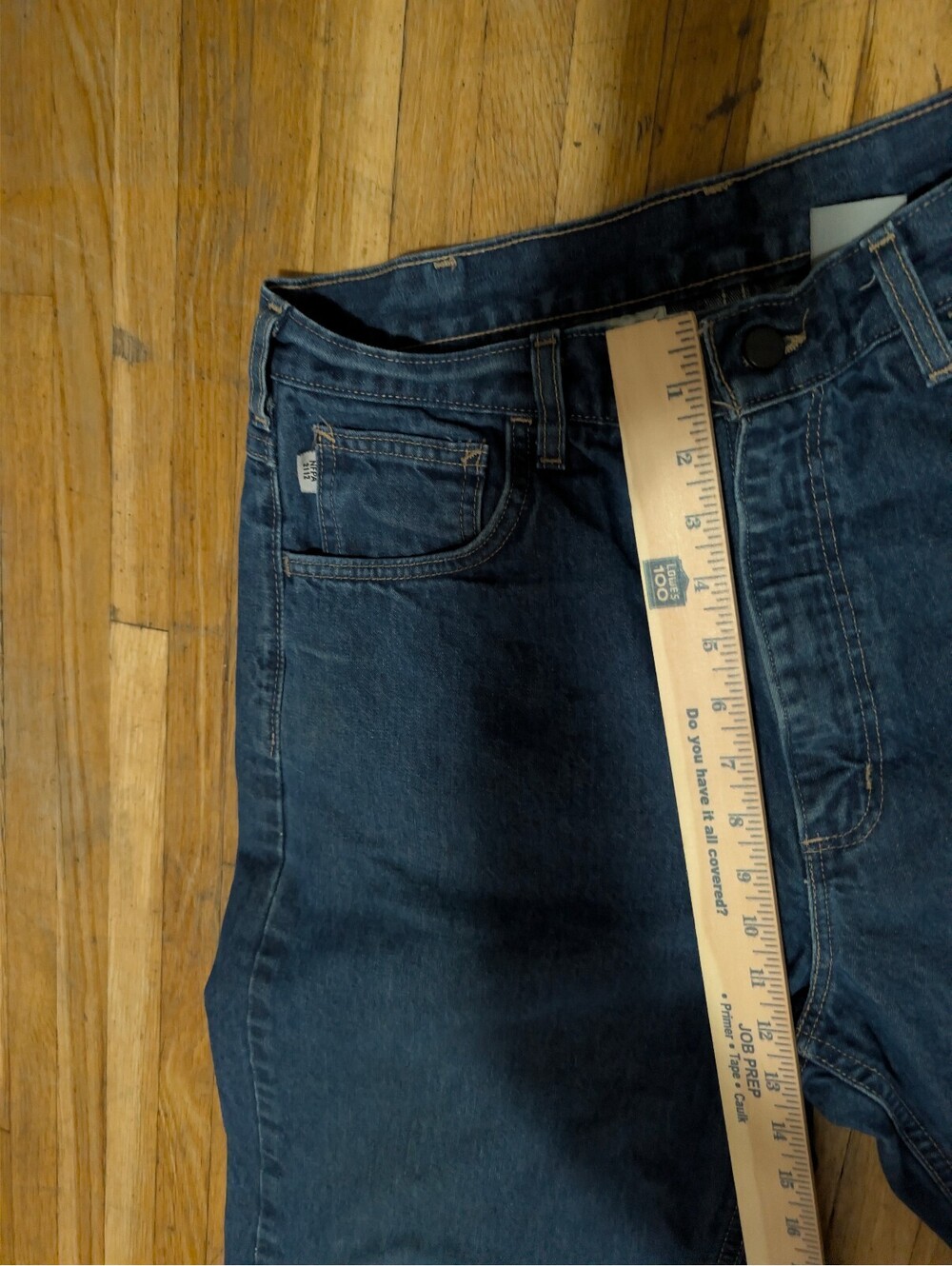 Carhartt Relaxed Fit Denim Jeans 36x34 Made in USA - Picture 6 of 10